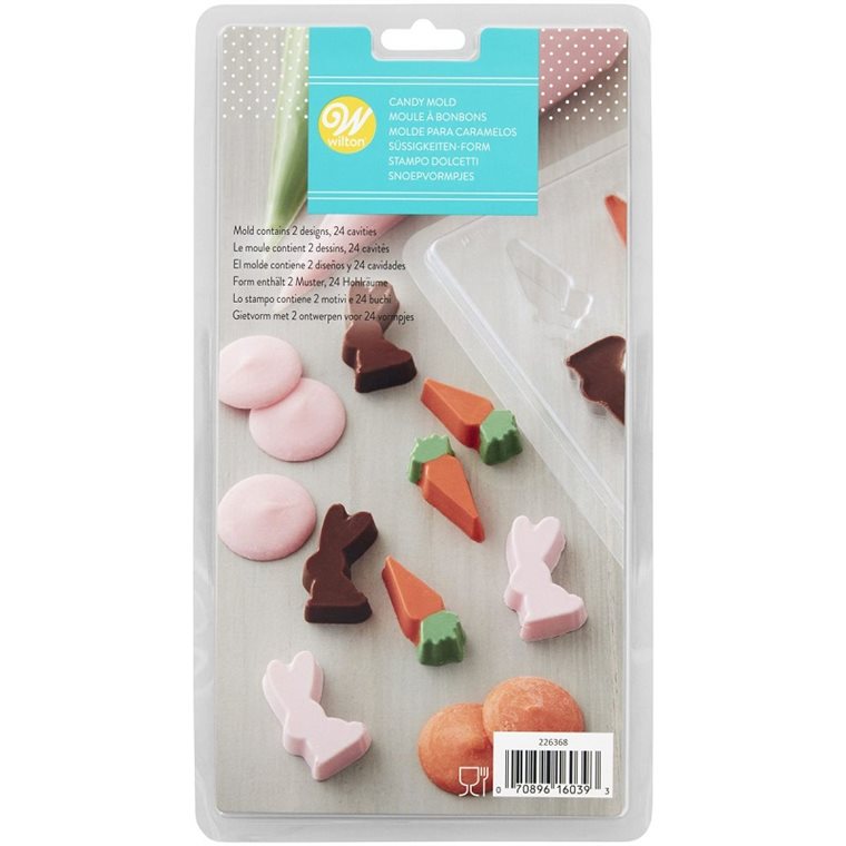 Product Image for Wilton Candy Mold - Kaniner och Morötter