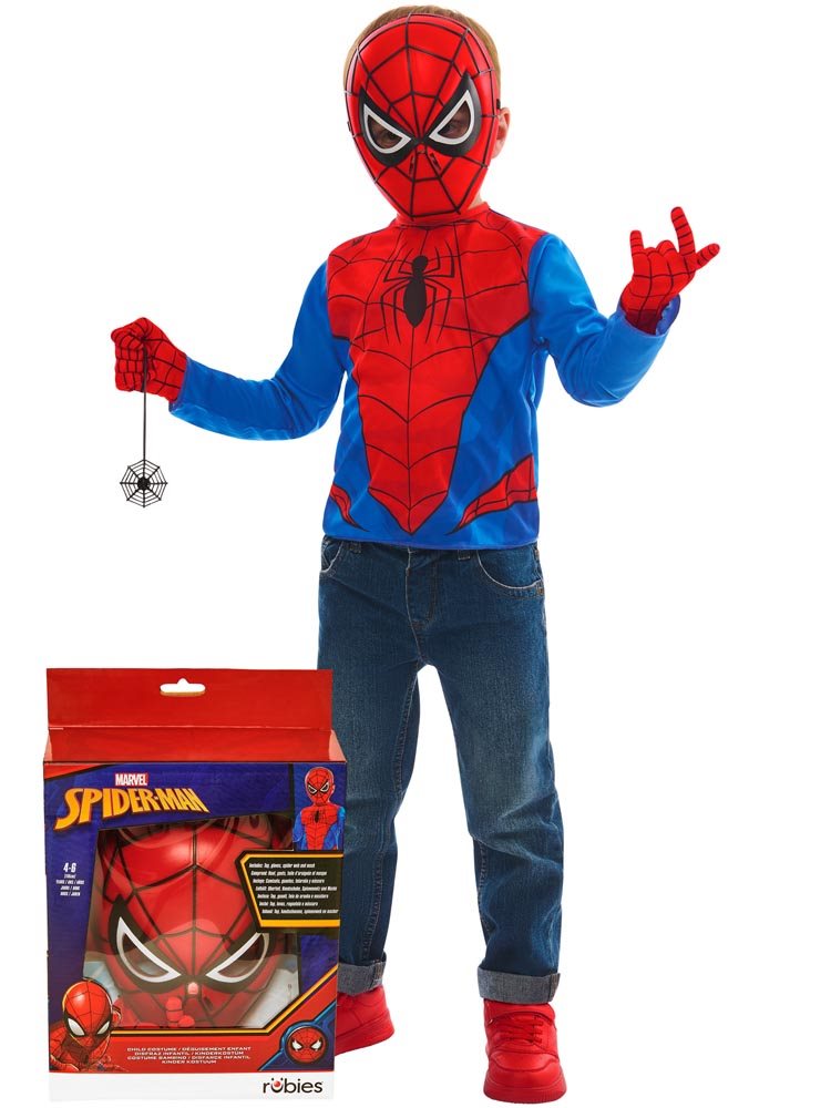 Product Image for Spiderman Maskeradset 4-6 år