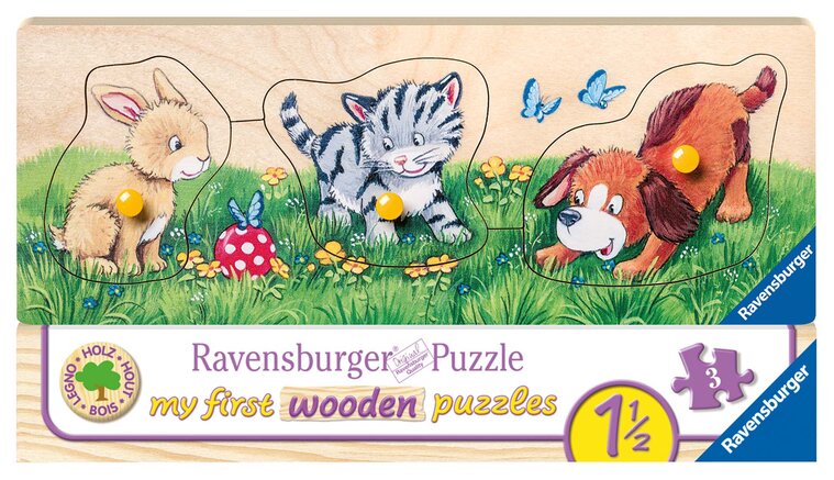 Product Image for Ravensburger Pussel - Söta djur 3 bitar