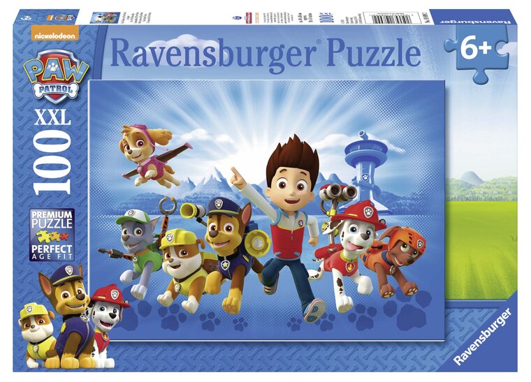 Product Image for Ravensburger Pussel - Paw Patrol 100 bitar XXL