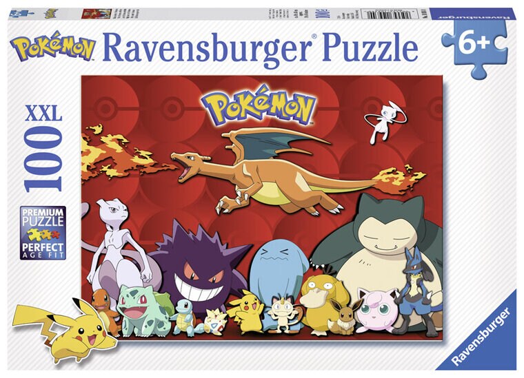 Product Image for Ravensburger Pussel - Min favorit Pokémon 100 bitar XXL