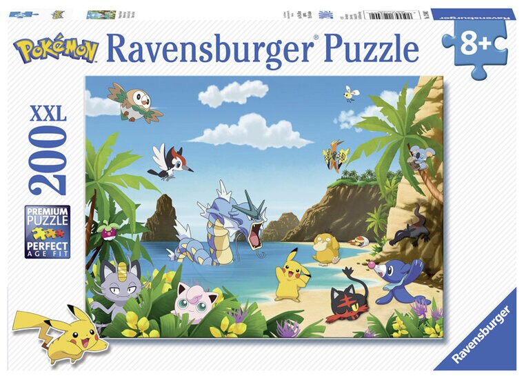 Product Image for Ravensburger Pussel, Pokémon - Gotta Catch ´Em All! 200 bitar XXL