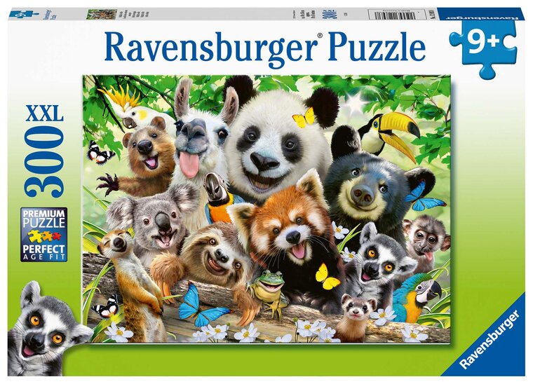 Product Image for Ravensburger Pussel - Wildlife-Selfie 300 bitar XXL