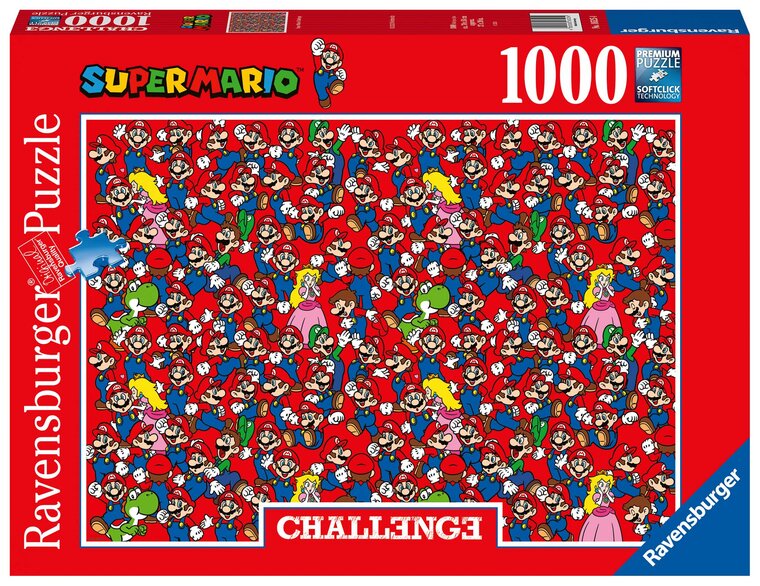 Product Image for Ravensburger Pussel - Super Mario Challenge 1000 bitar