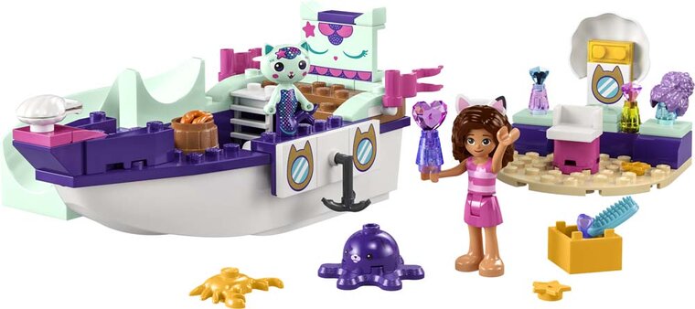 Product Image for LEGO Gabby's Dollhouse - Gabbys och Sjökattens skepp och spa 4+