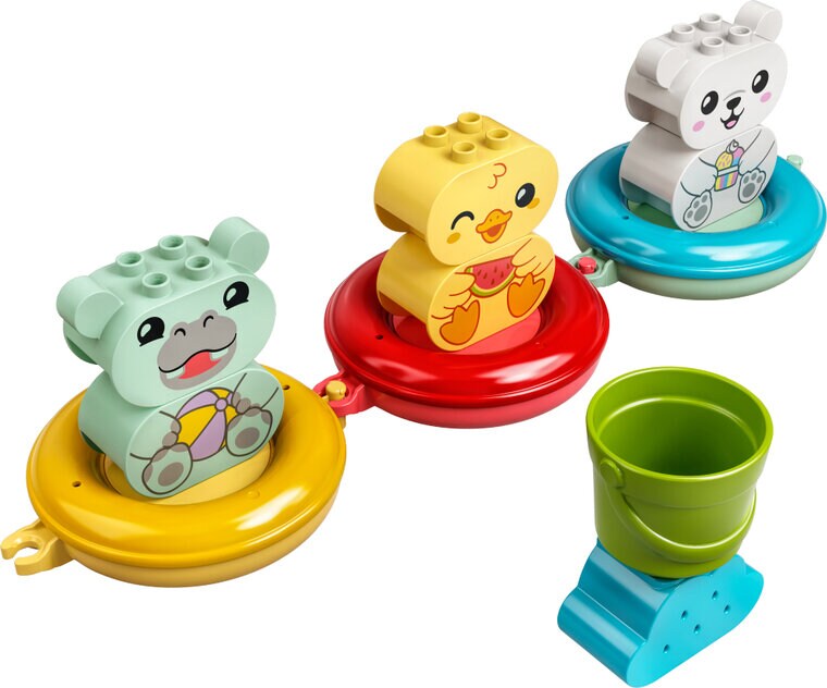 Product Image for LEGO Duplo - Skoj i badet: Flytande djurtåg 1+
