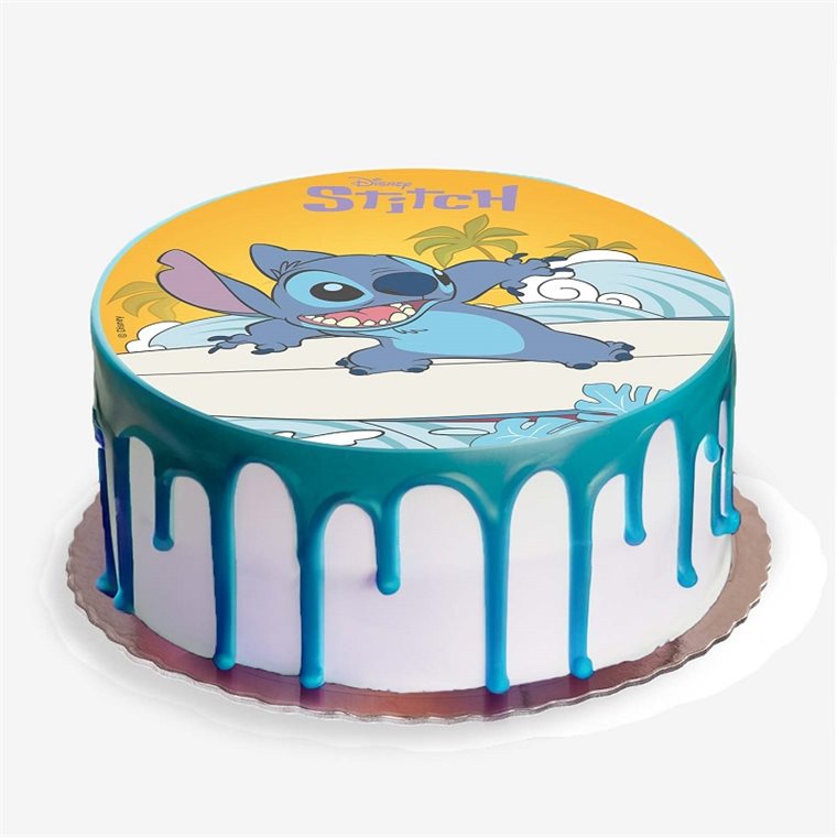 Product Image for Tårtbild Disney Lilo &amp; Stitch - Oblat 20 cm