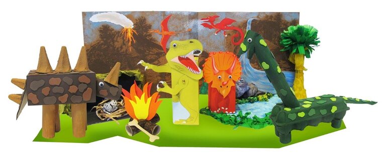 Product Image for DIY Recycle Me Playworld, Dinosaurie