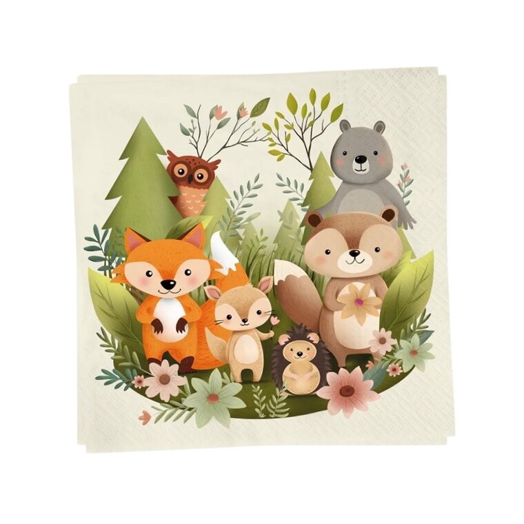 Product Image for Skogsvänner - Servetter 10-pack