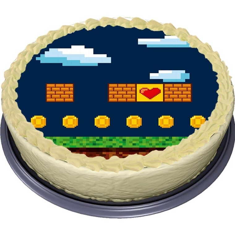 Product Image for Super Play, Tårtbild Sockerpasta