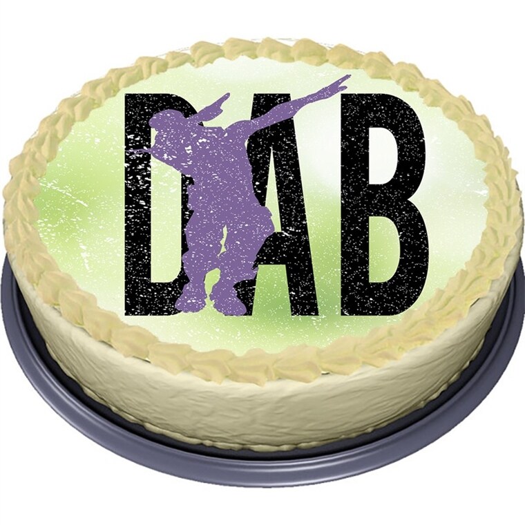 Product Image for DAB Dance, Tårtbild Sockerpasta
