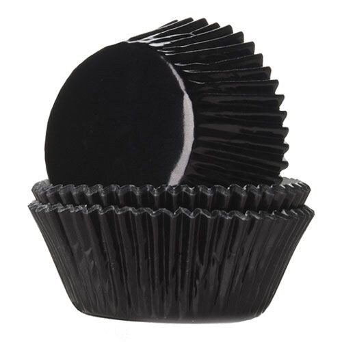 Product Image for Muffinsformar - Svart folie 24-pack