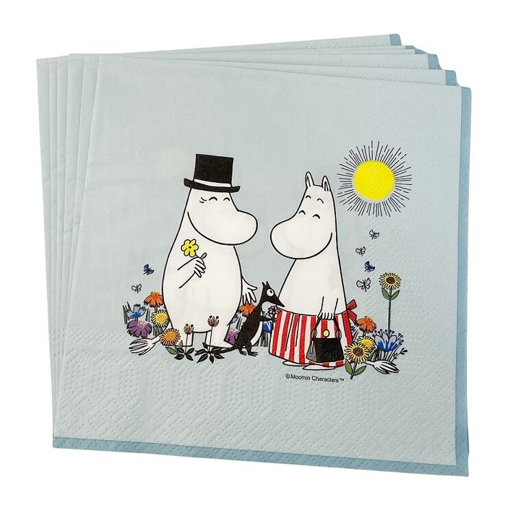 Product Image for Mumintrollen - Servetter blå 16-pack