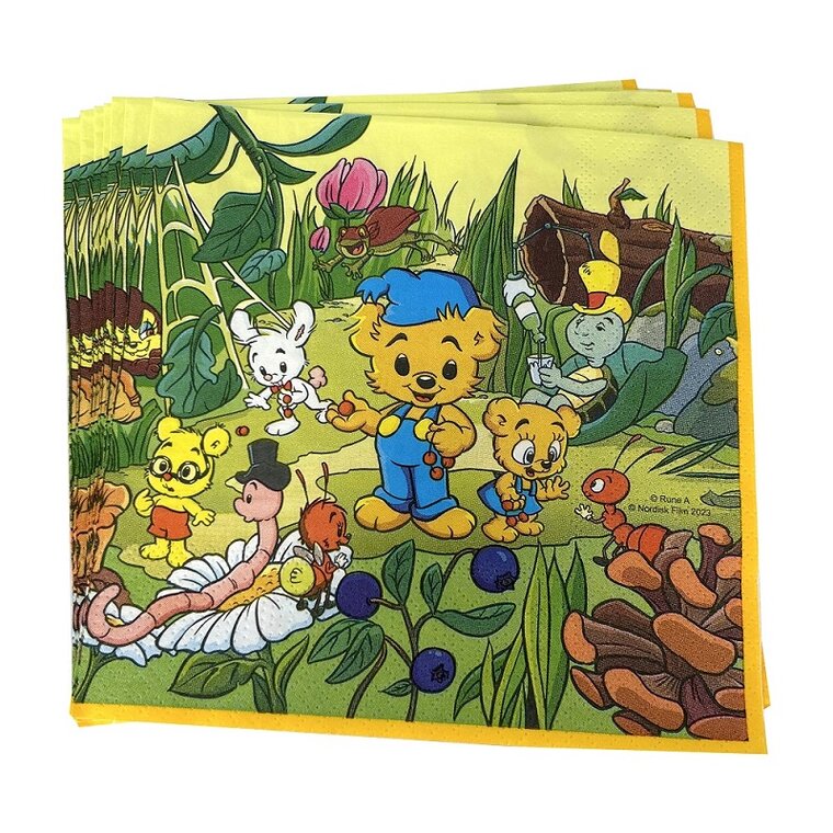 Product Image for Bamse Servetter Natur 16-pack