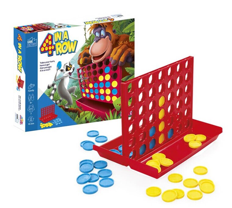 Product Image for The Game Factory 4 in a Row - 4 i Rad