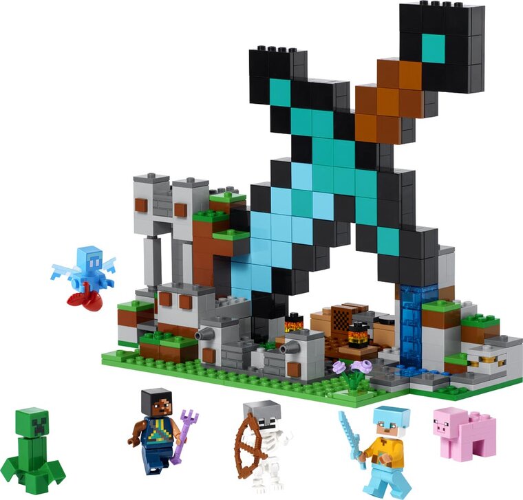 Product Image for LEGO Minecraft - Svärdsutposten 8+