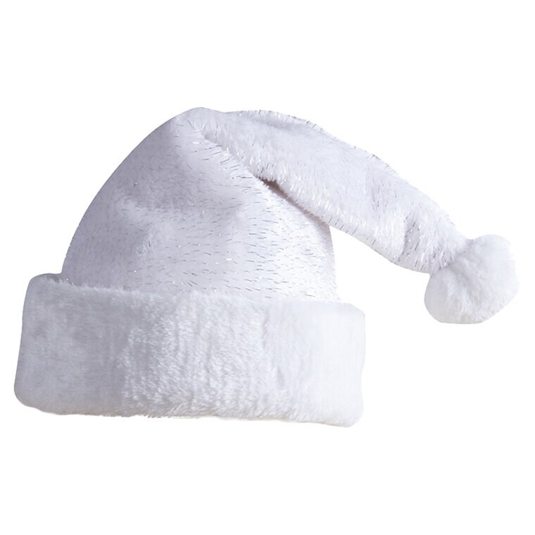 Product Image for Vit tomteluva med glitter barnstorlek