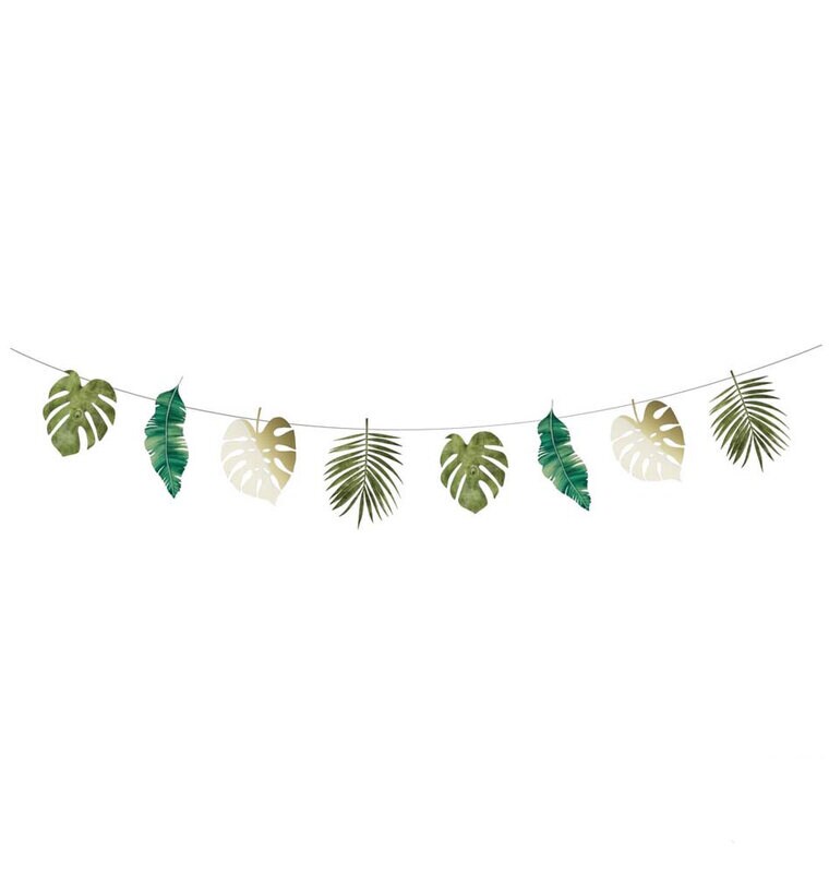 Product Image for Dekorationsgirlang med tropiska löv 3 meter