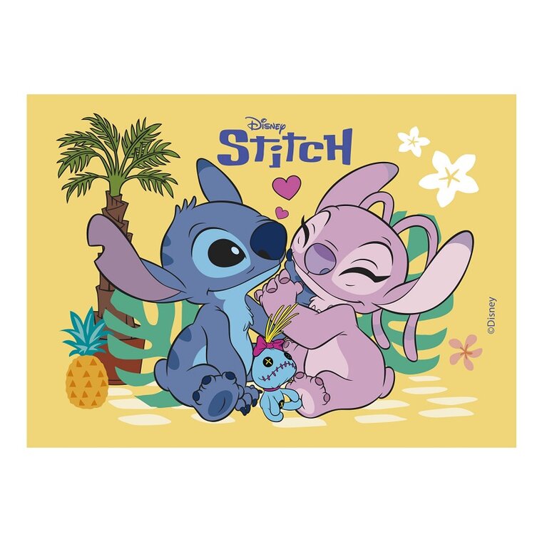 Product Image for Tårtbild Lilo & Stitch - Sockerpasta 15 x 21 cm