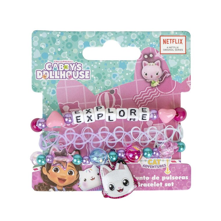 Product Image for Gabby's Dollhouse - Armband 3-pack