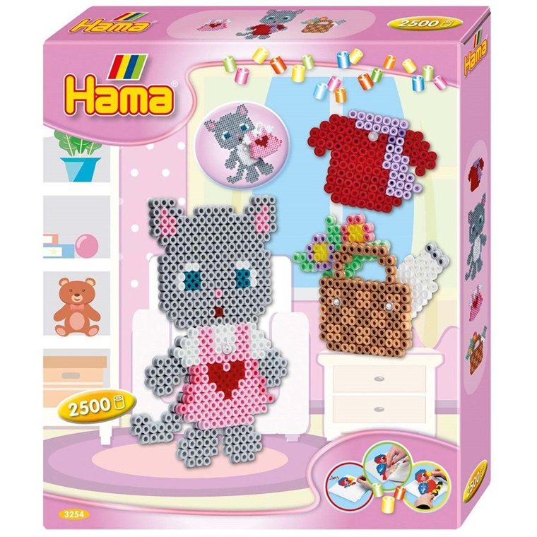 Product Image for Hama - Pärlset Dress Up Cat 2 500 delar