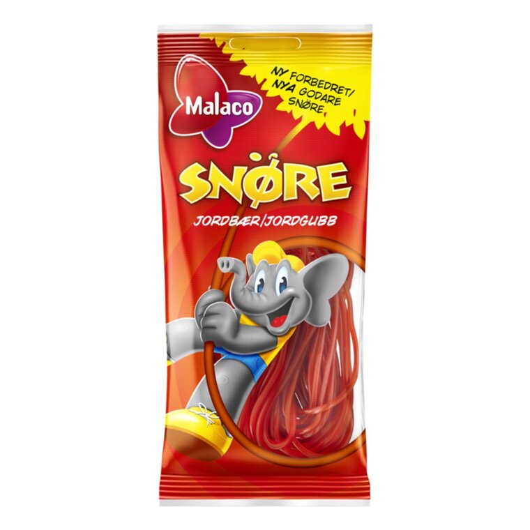 Product Image for Malaco Snören Jordgubb 94 gram