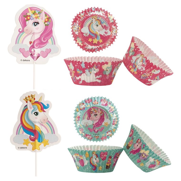Product Image for Unicorn - Muffinskit 48 delar