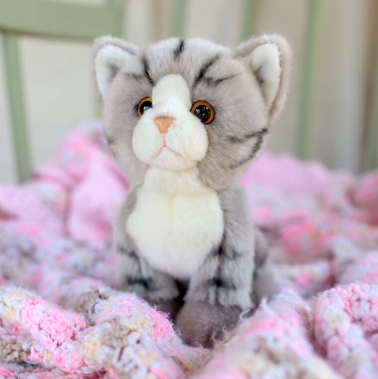 Product Image for Animigos World of Nature - Grå Katt 17 cm