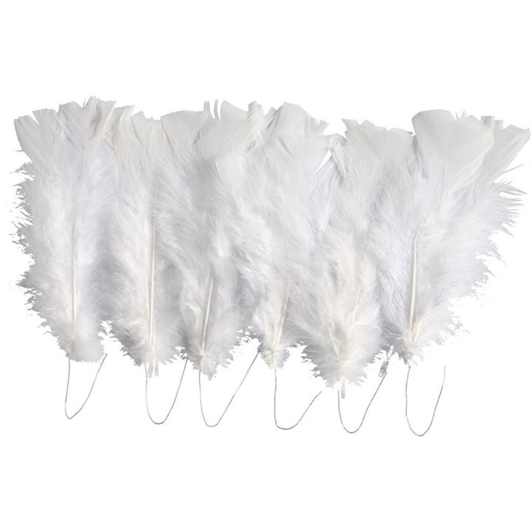 Product Image for Påskfjädrar - Vita 18-pack
