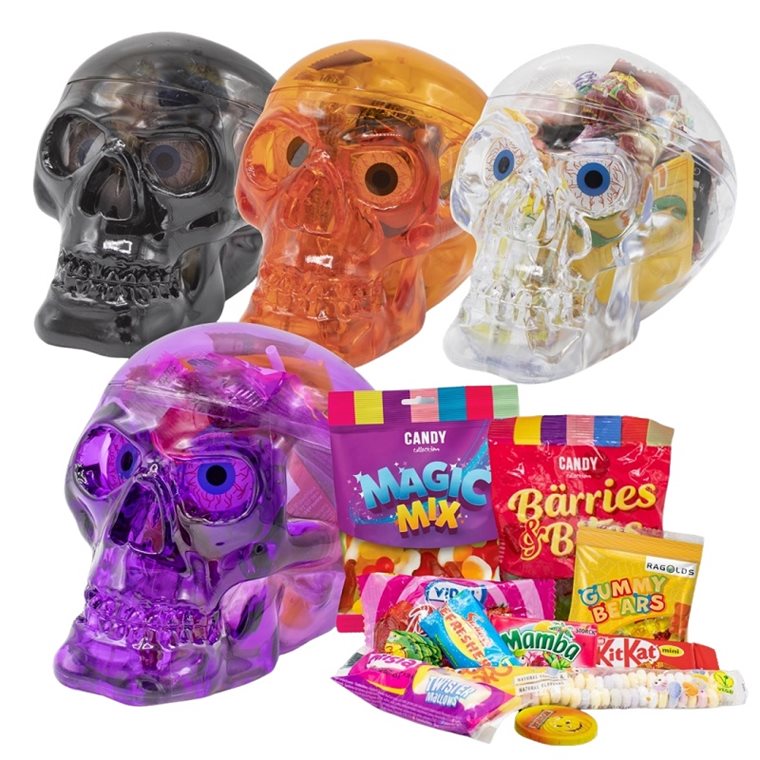 Product Image for Dödskalle med godis 333 gram