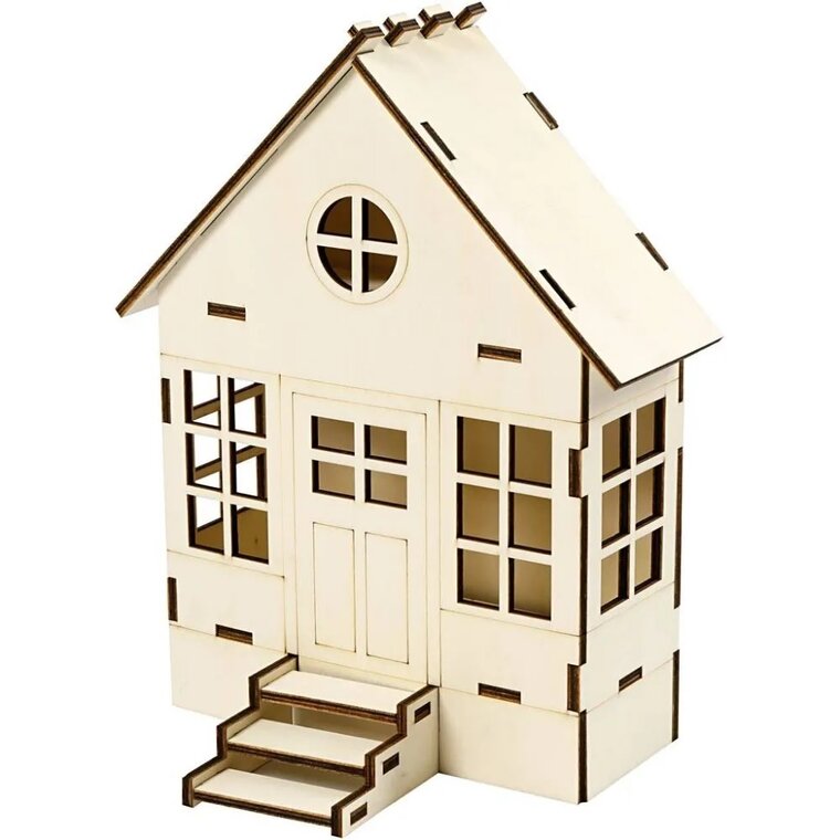 Product Image for DIY Trähus 19 x 24 cm