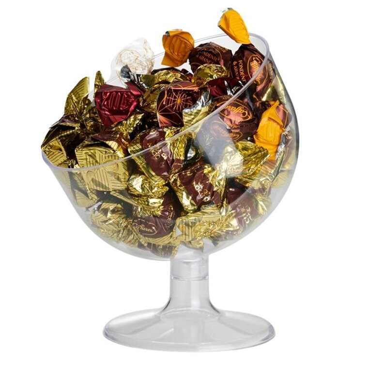 Product Image for Godisskål av plast på fot 19 cm