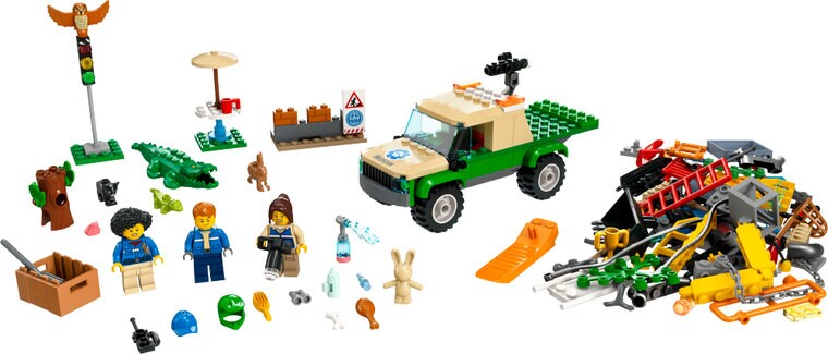 Product Image for LEGO City - Räddningsuppdrag med vilda djur 6+