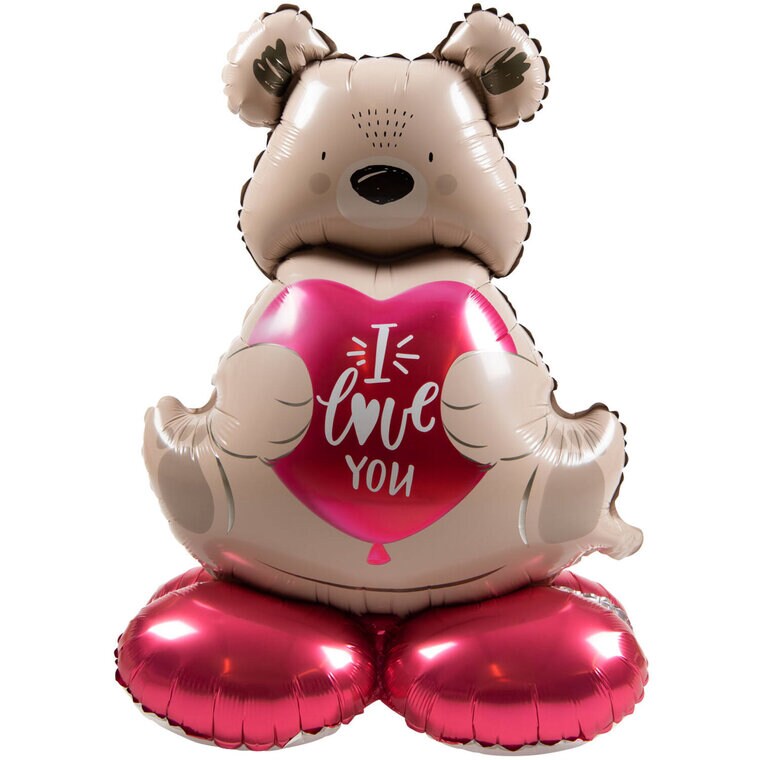 Product Image for Folieballong Fristående Teddybjörn ''I love you'' 66 cm