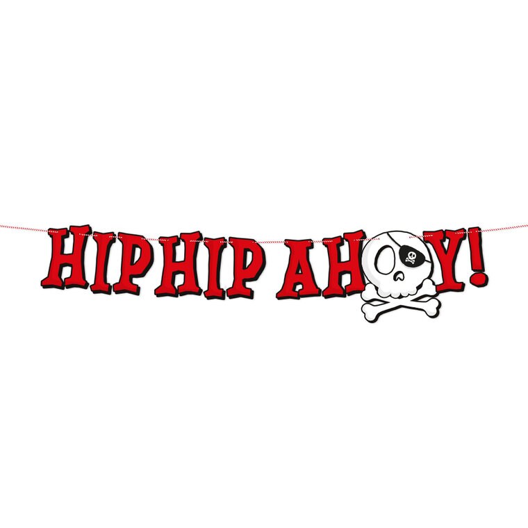 Product Image for Pirate Hip Hip Ahoy Girlang 2 meter