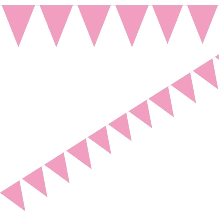 Product Image for Flaggirlang Mini - Rosa 3 meter