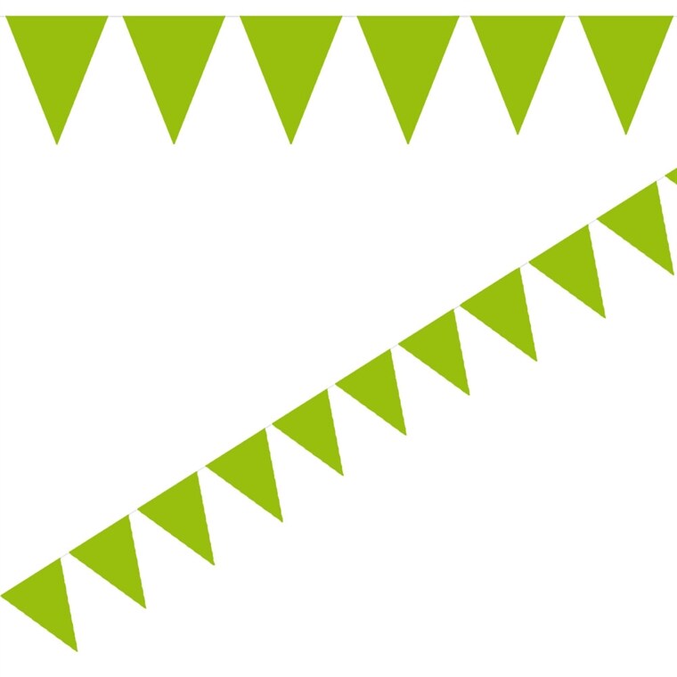 Product Image for Flaggirlang Mini - Limegrön 3 meter