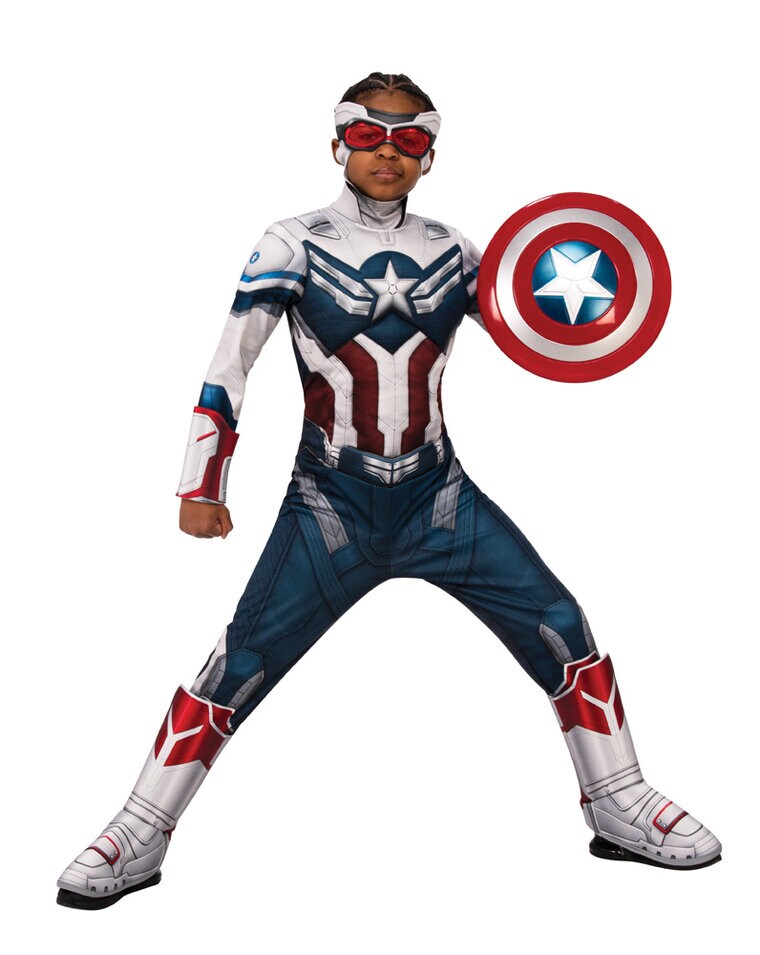 Product Image for Captain America Winter Soldier Maskeraddräkt Deluxe Barn 7-8 år