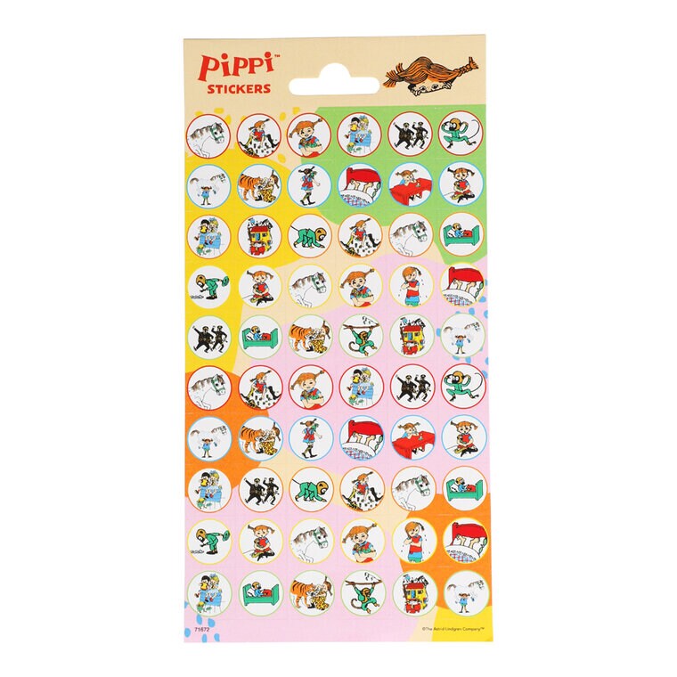 Product Image for Pippi Långstrump Klistermärken 60-pack