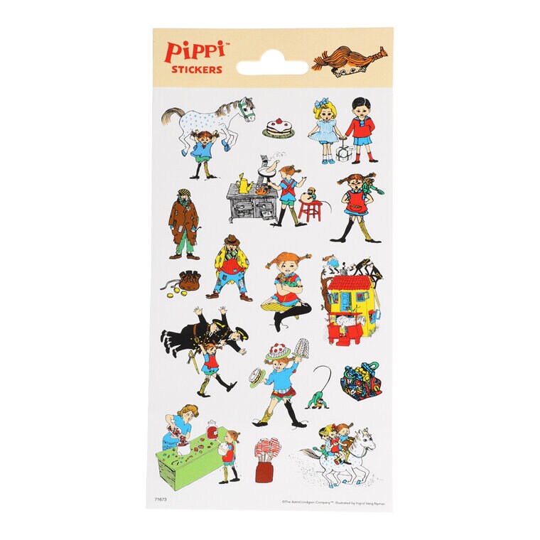 Product Image for Pippi Långstrump Klistermärken