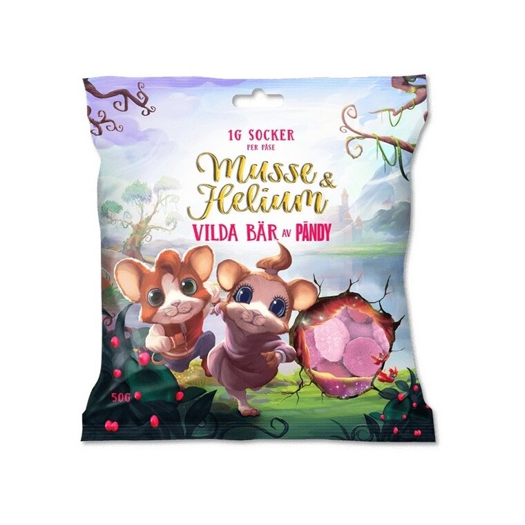 Product Image for Pändy Godis Musse och Helium - Vilda bär 50 gram