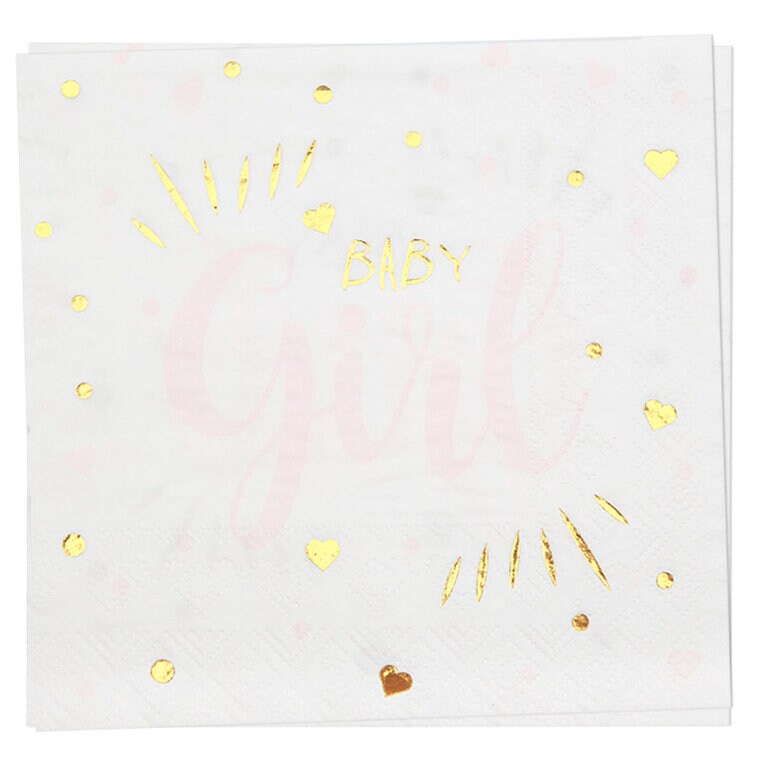 Product Image for Baby Girl - Servetter 20-pack