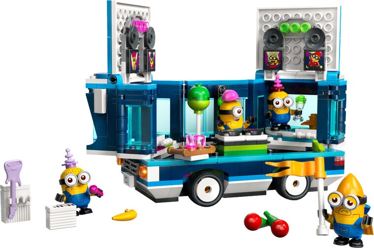 Product Image for LEGO Minions - Minionernas musikpartybuss 7+