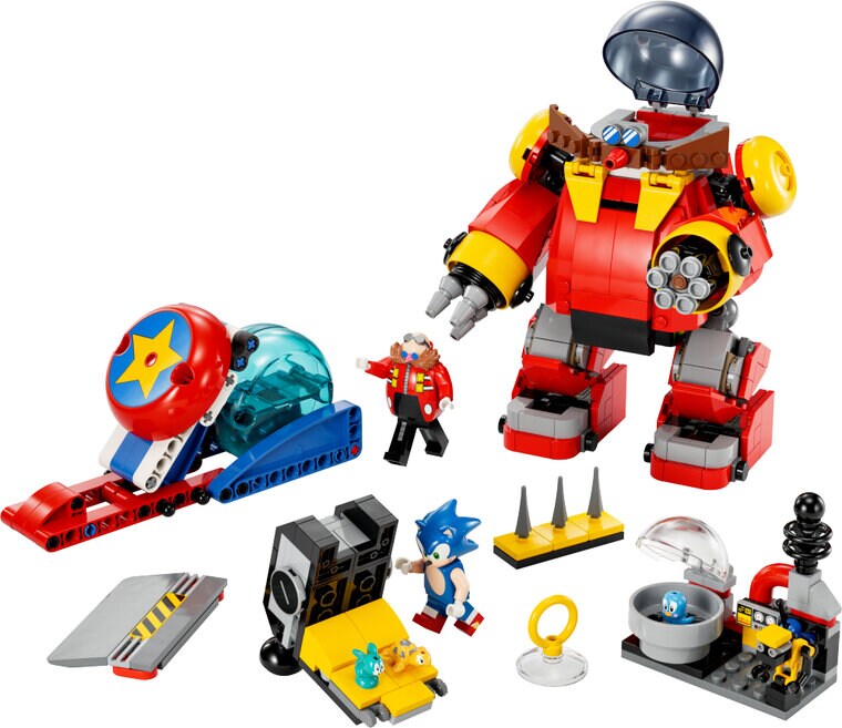Product Image for LEGO Sonic The Hedgehog - Sonic mot Dr. Eggmans dödsäggsrobot 8+