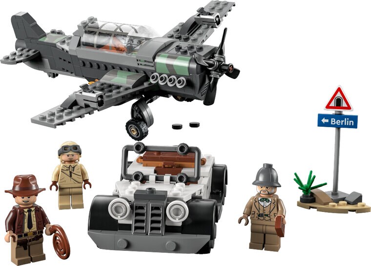 Product Image for LEGO Indiana Jones - Stridsplanjakt 8+