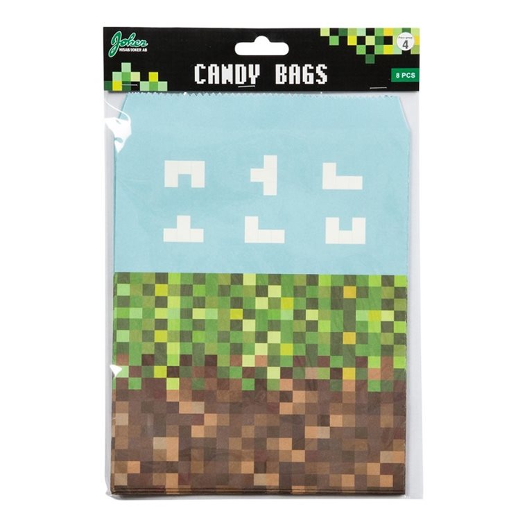 Product Image for Pixel - Godispåsar i papper 8-pack