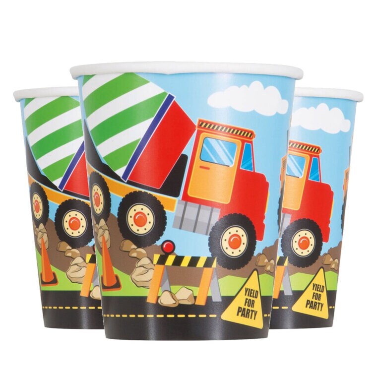 Product Image for Construction - Pappmuggar 8-pack