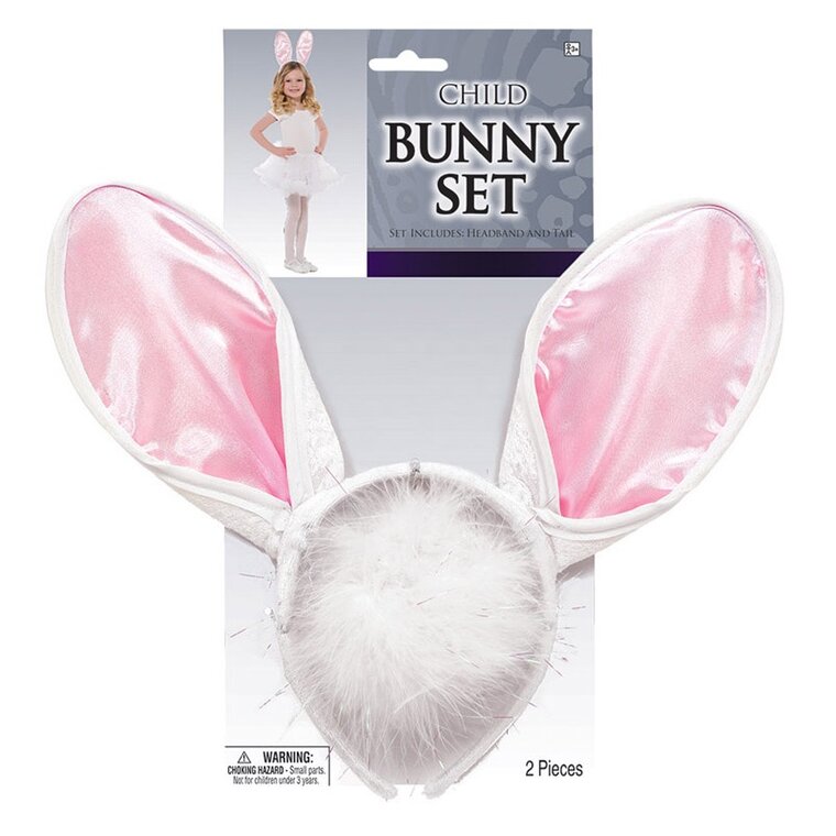Product Image for Maskeradtillbehör Kaninöron och svans