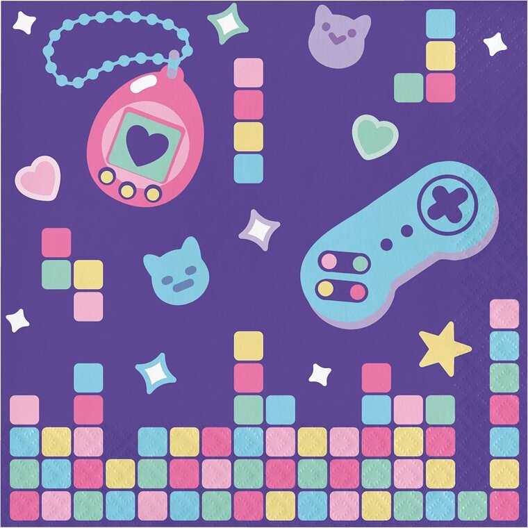 Product Image for Game On Girl - Servetter 16-pack