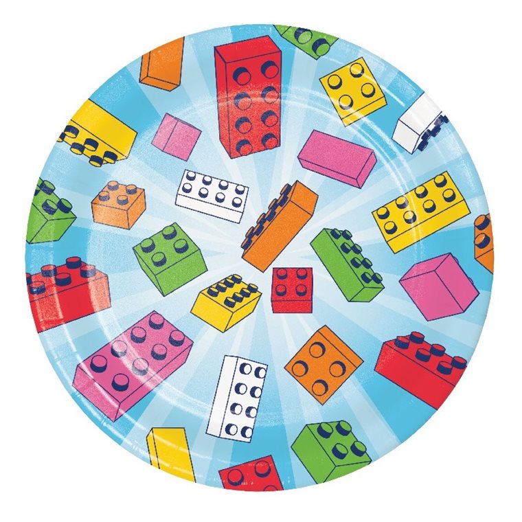 Product Image for Block Party - Assietter 8-pack